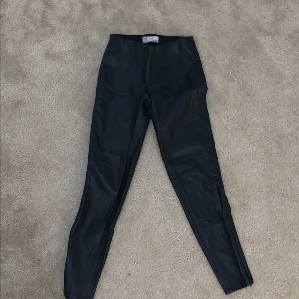 Free People Vegan Leather Pants